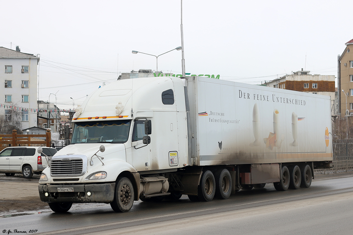 Санкт-Петербург, № Р 302 ТЕ 178 — Freightliner Columbia