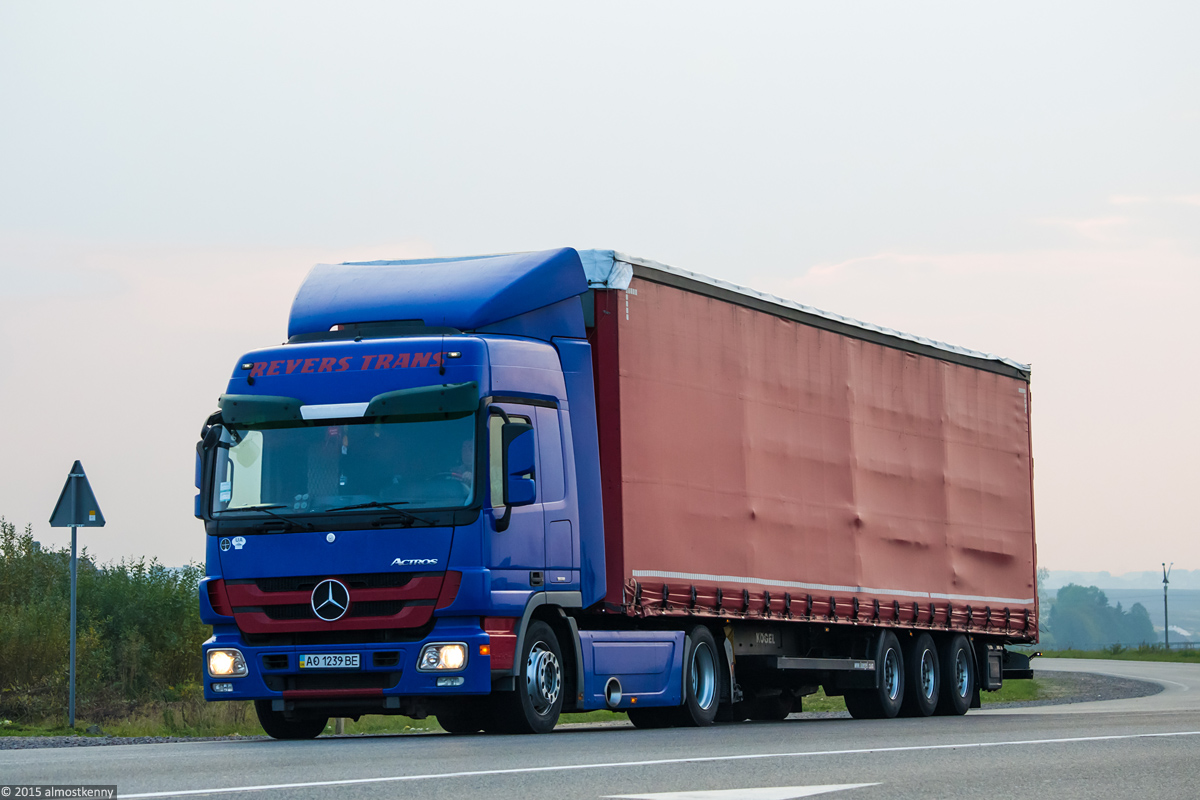 Закарпатская область, № АО 1239 ВЕ — Mercedes-Benz Actros ('2009) 1841