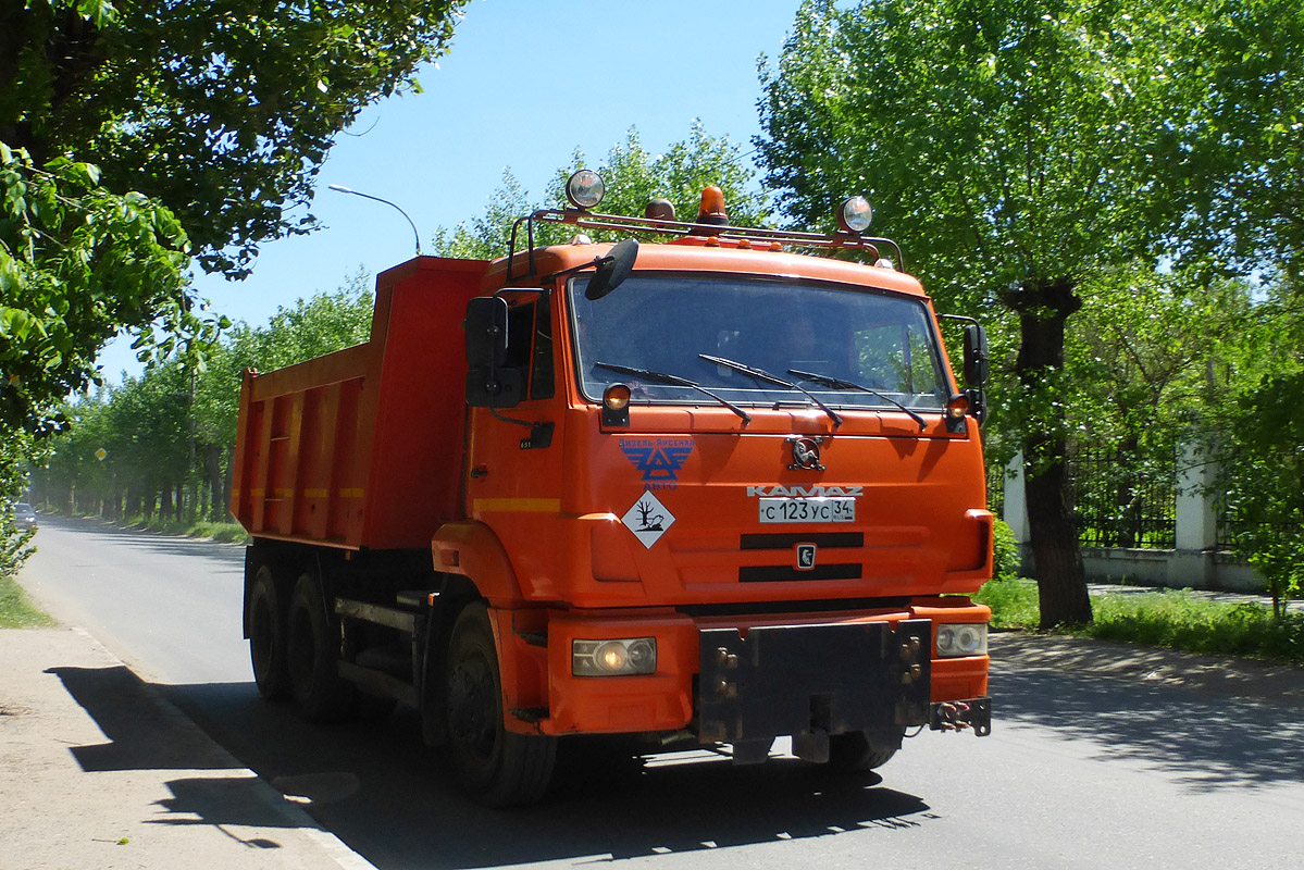 Волгоградская область, № 1032 — КамАЗ-65115-N3(78)