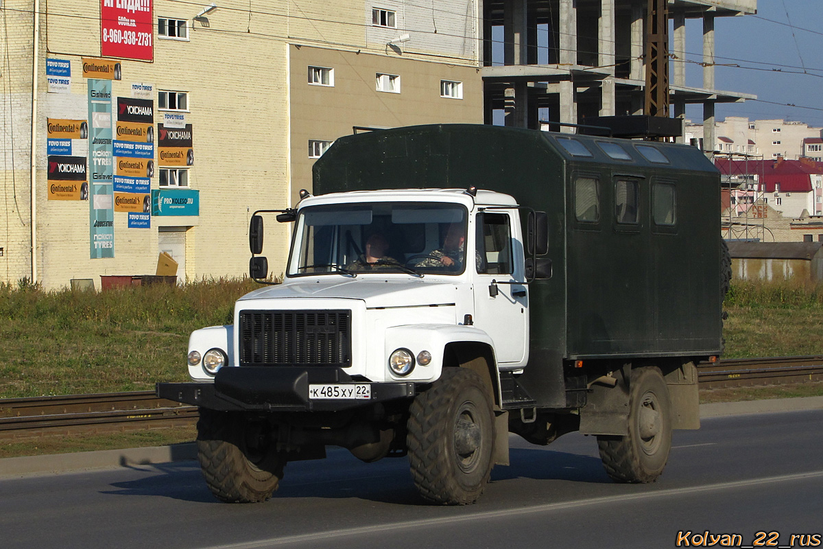 Алтайский край, № К 485 ХУ 22 — ГАЗ-33081 «Садко»