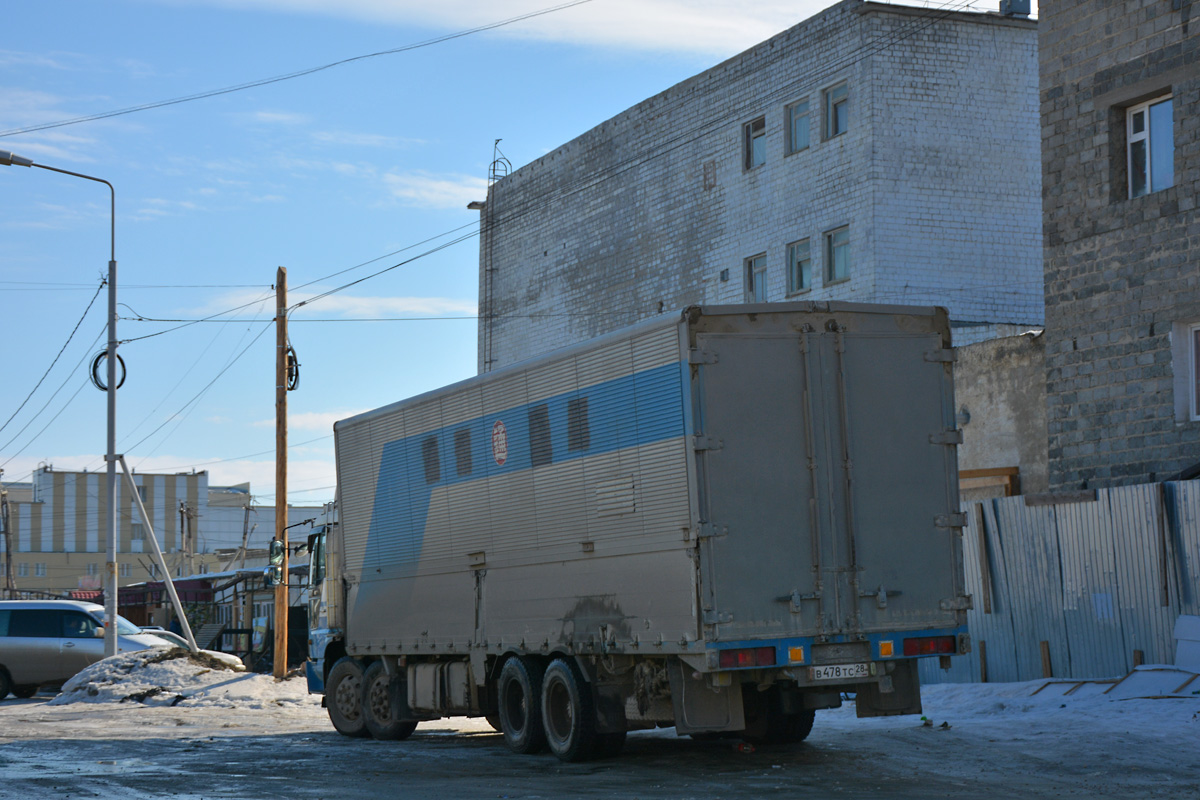 Амурская область, № В 478 ТС 28 — Hino FW