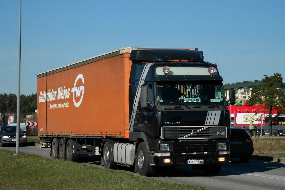 Латвия, № FK-2538 — Volvo ('1993) FH12.420