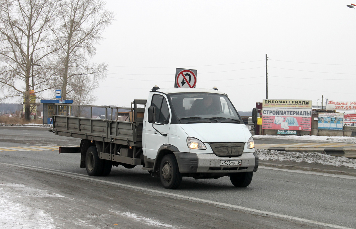 Красноярский край, № К 966 МР 124 — ГАЗ-331061 "Валдай"