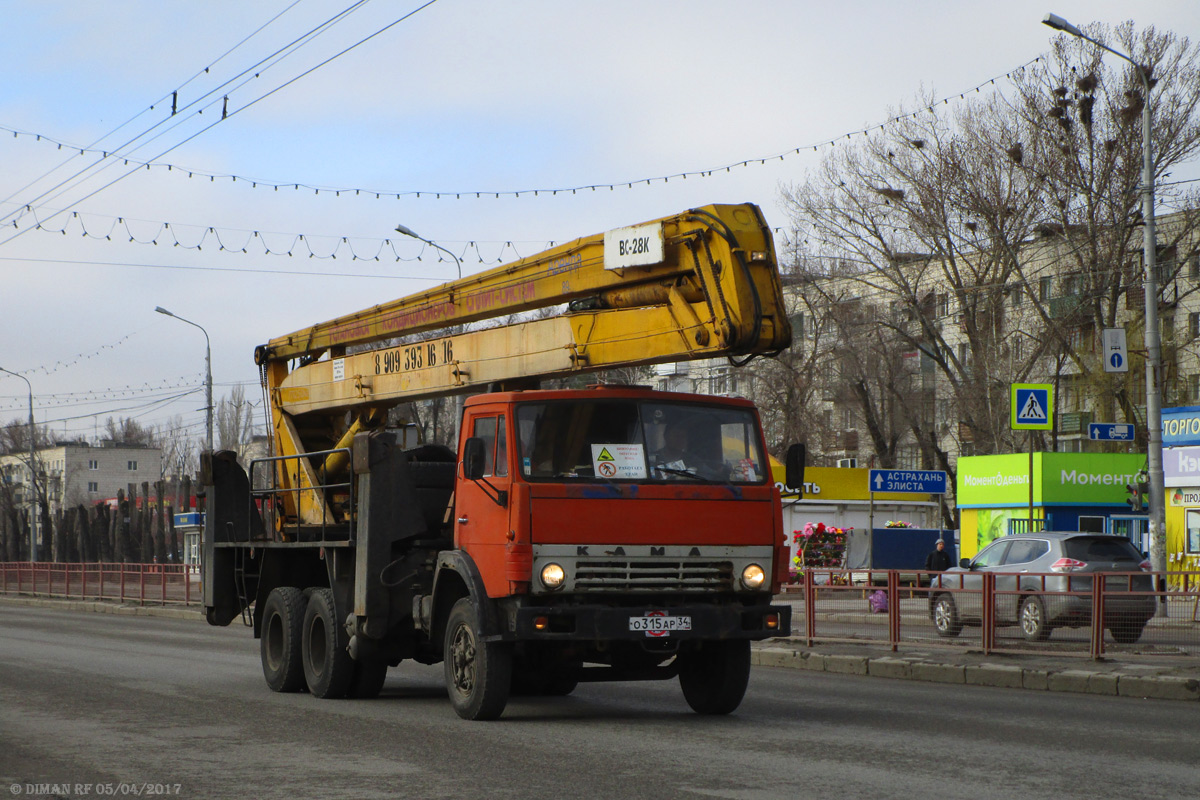 Волгоградская область, № О 315 АР 34 — КамАЗ-53213