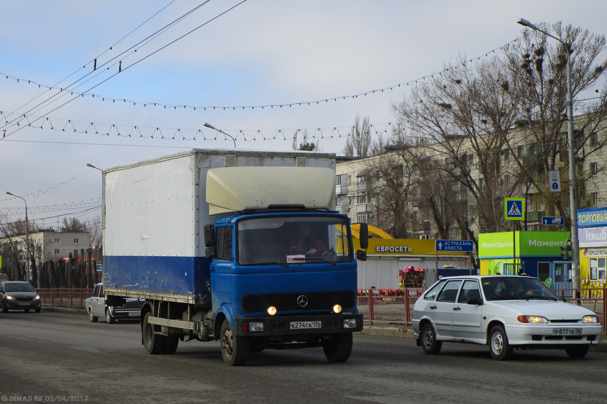 Волгоградская область, № В 274 ТА 134 — Mercedes-Benz LP (общ. мод.)