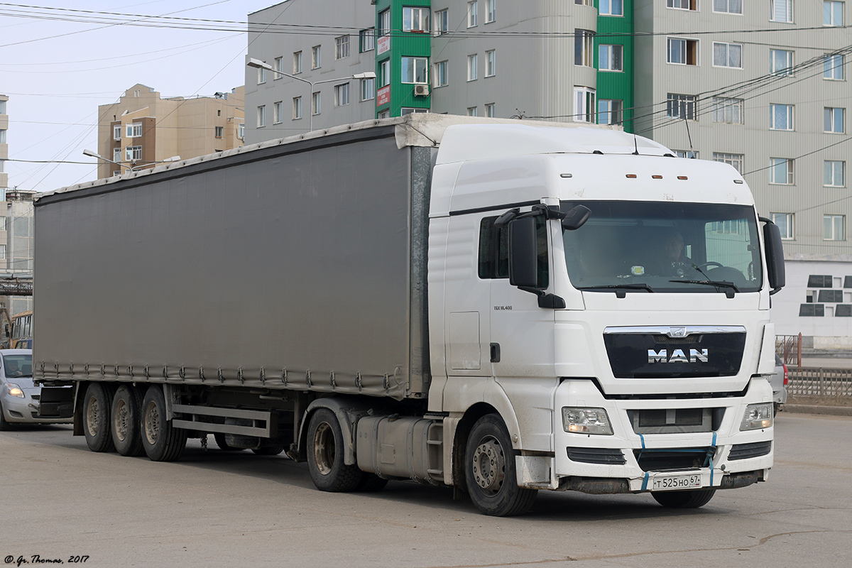 Саха (Якутия), № Т 525 НО 67 — MAN TGX ('2007) 18.400