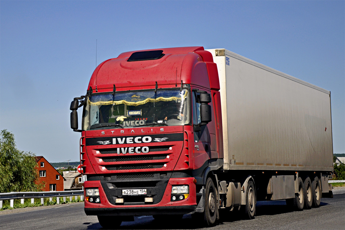 Новосибирская область, № А 238 НЕ 154 — IVECO Stralis ('2007) 450