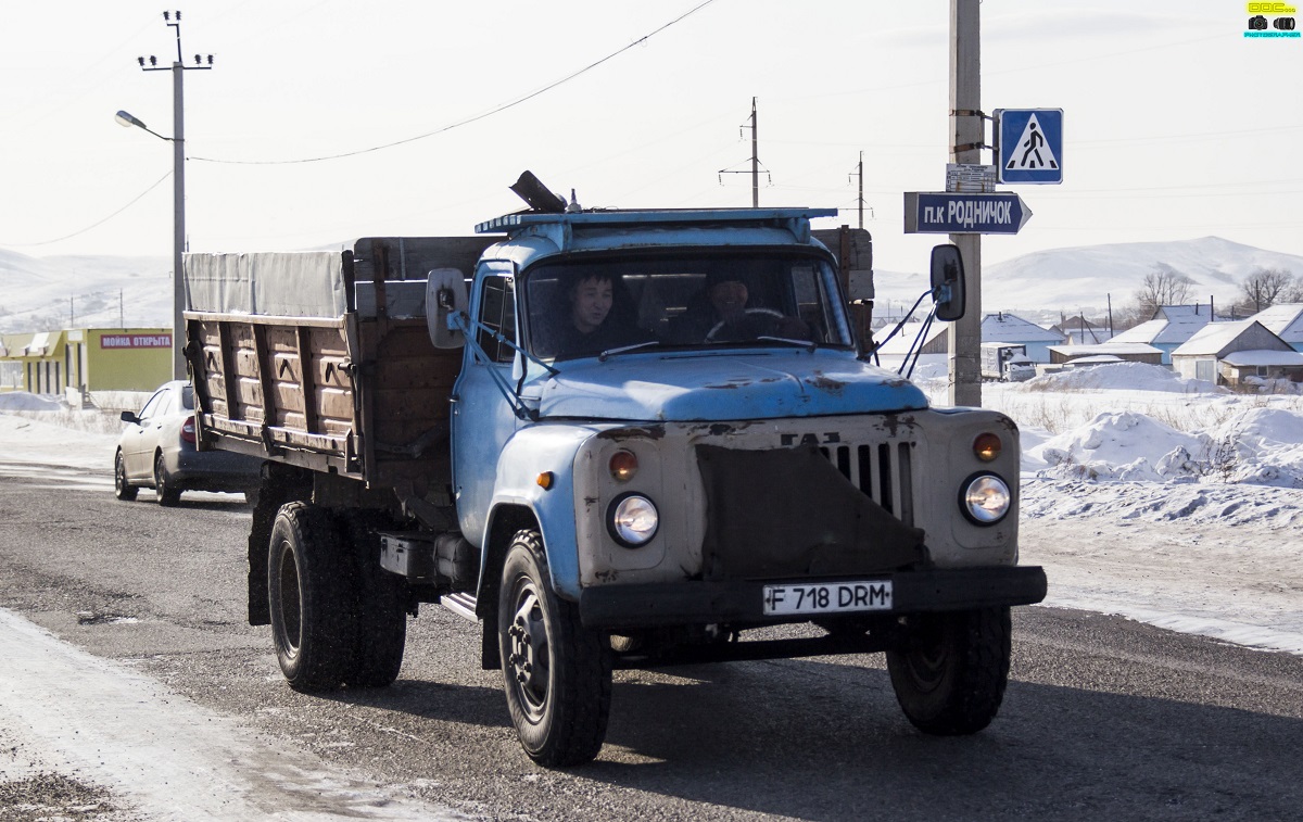 Восточно-Казахстанская область, № F 718 DRM — ГАЗ-53-14, ГАЗ-53-14-01