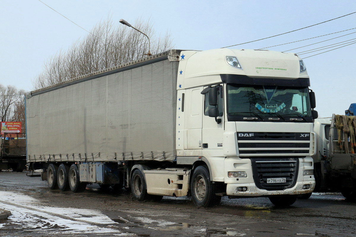 Ставропольский край, № Р 796 УА 26 — DAF XF105 FT