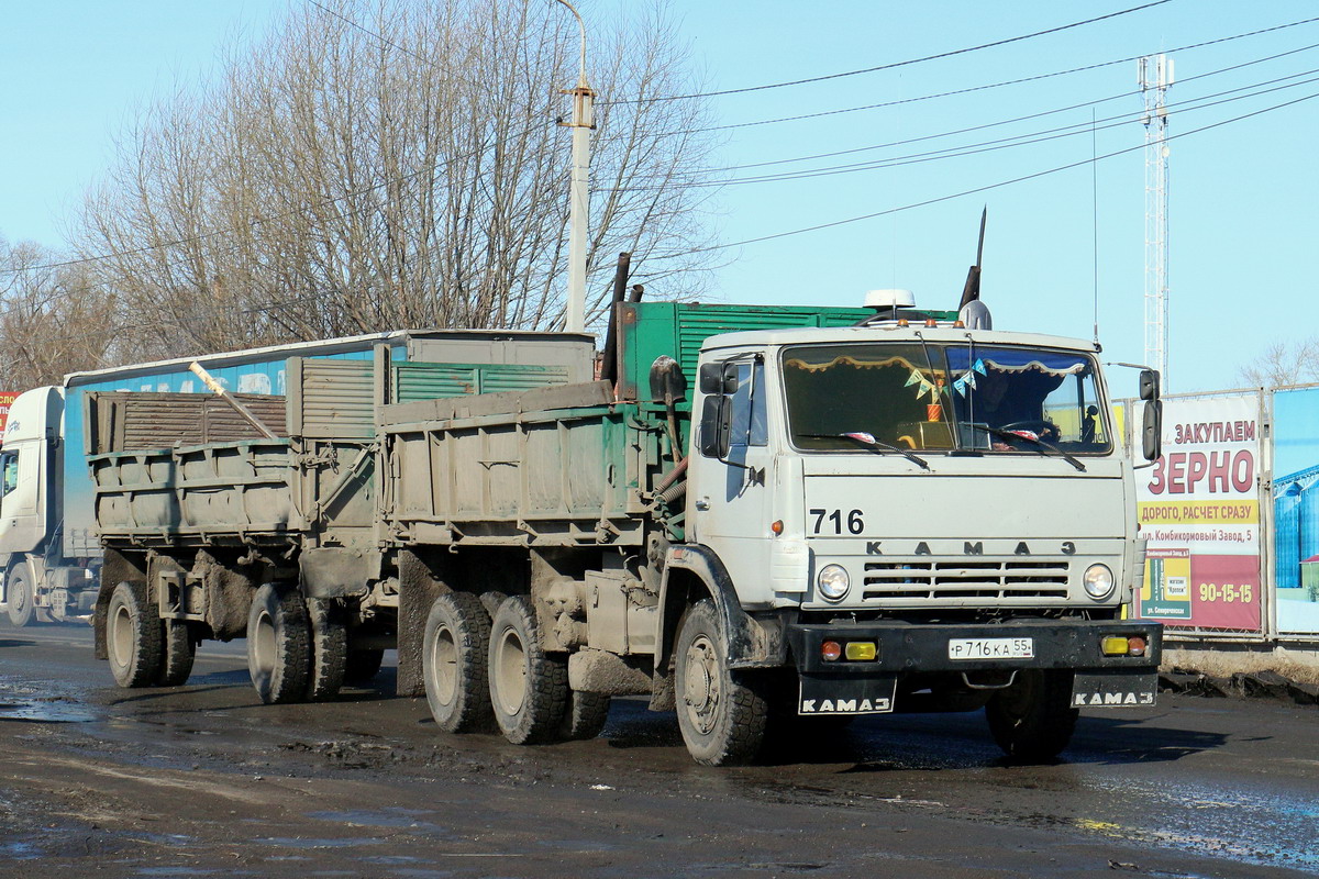 Омская область, № Р 716 КА 55 — КамАЗ-5320