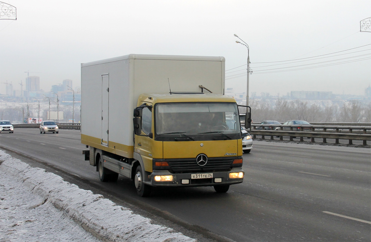 Красноярский край, № Х 311 ТЕ 24 — Mercedes-Benz Atego 815