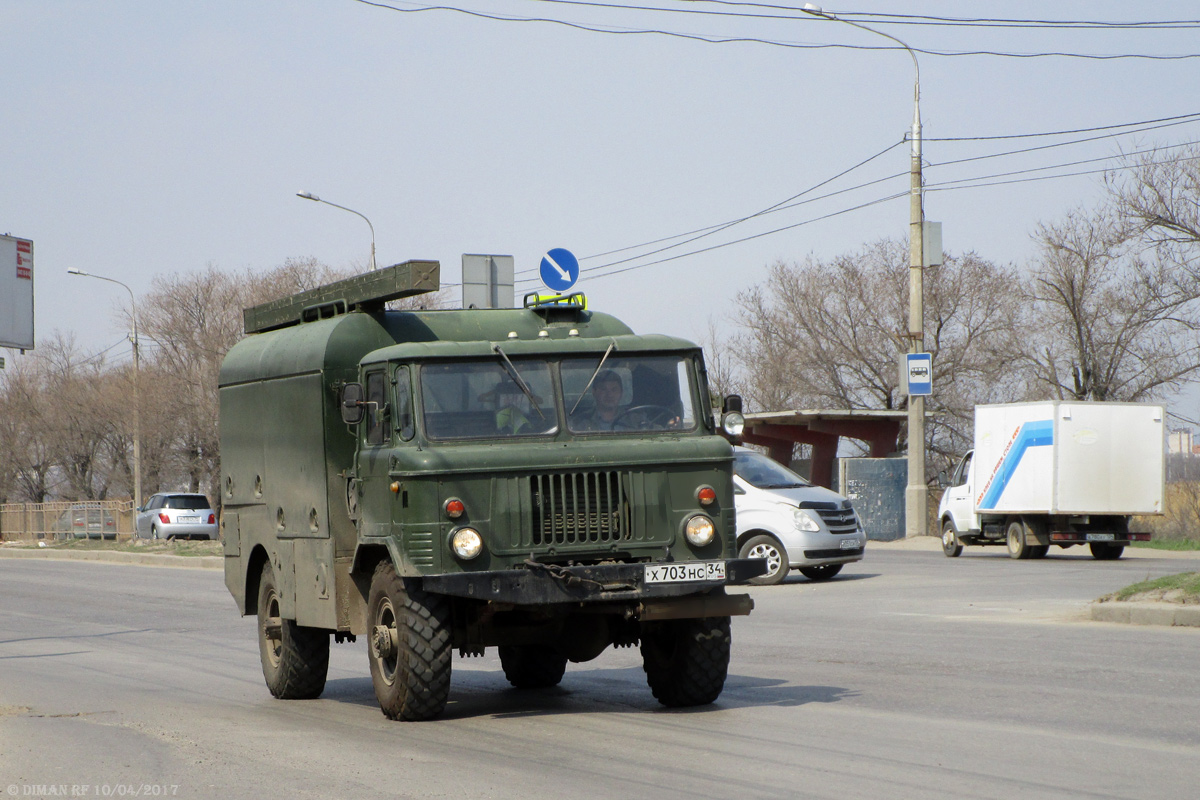 Волгоградская область, № Х 703 НС 34 — ГАЗ-66 (общая модель)