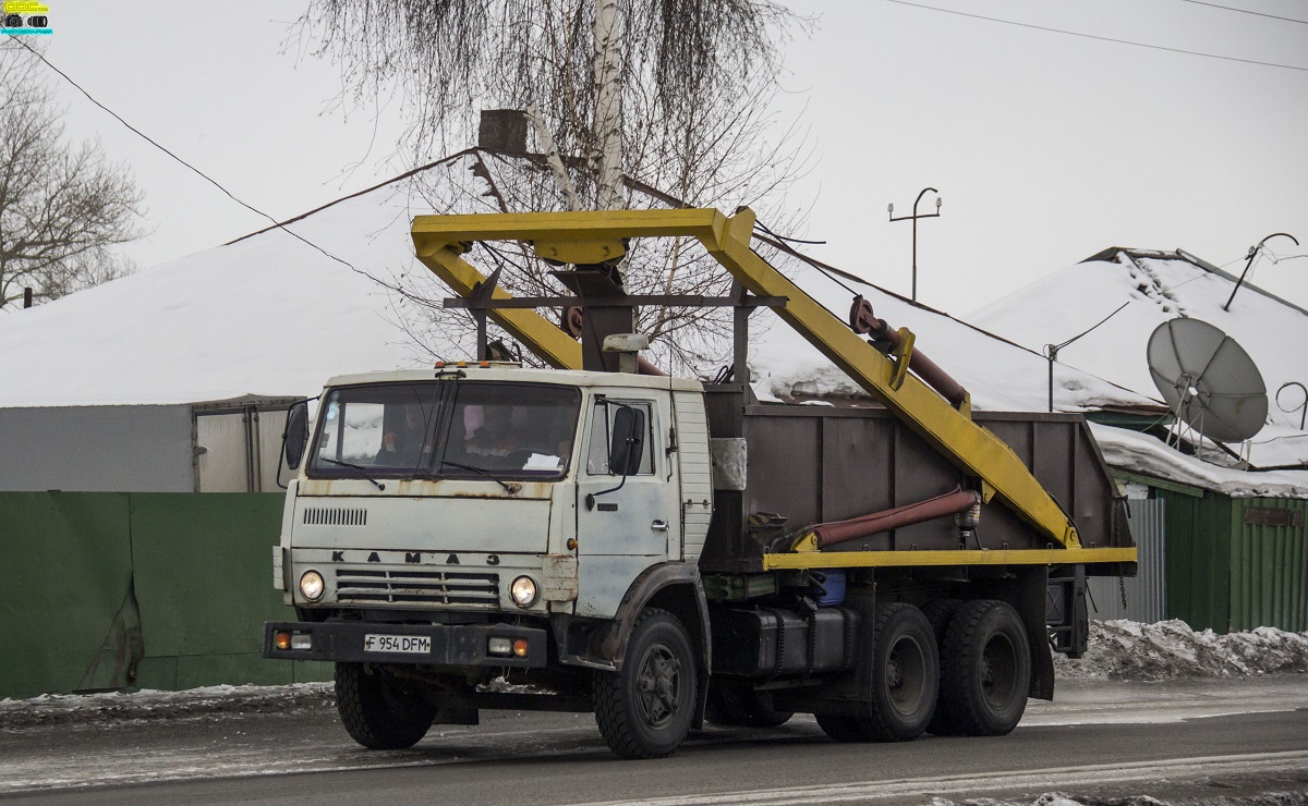 Восточно-Казахстанская область, № F 954 DFM — КамАЗ-5410