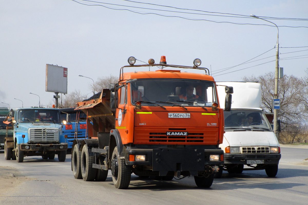 Волгоградская область, № Р 560 РО 34 — КамАЗ-65115-D3