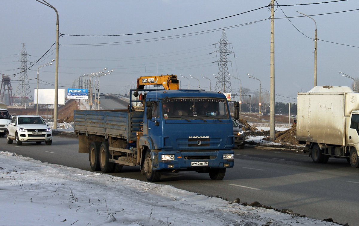 Красноярский край, № О 969 ВН 124 — КамАЗ-65117-62