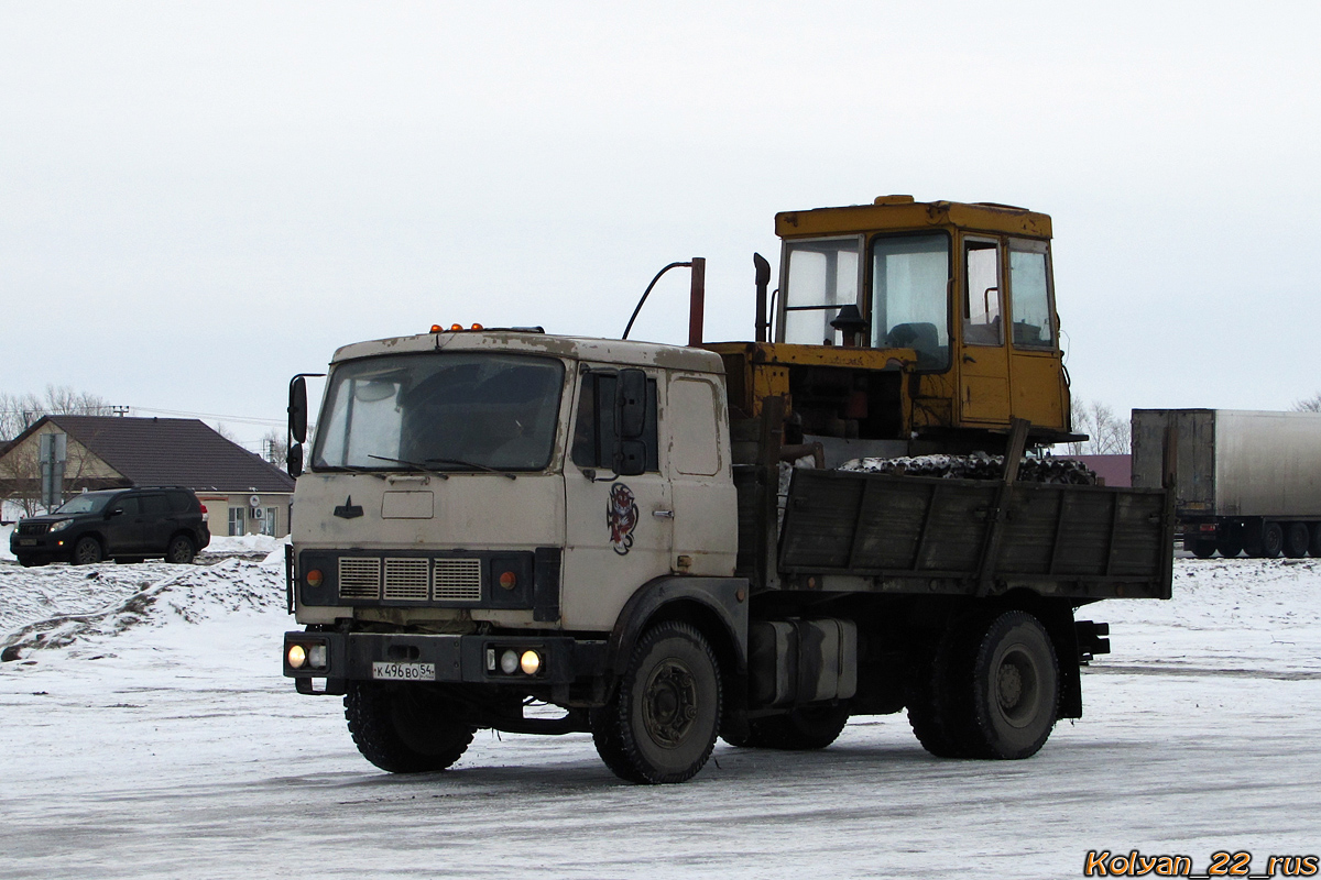 Новосибирская область, № К 496 ВО 54 — МАЗ-53371