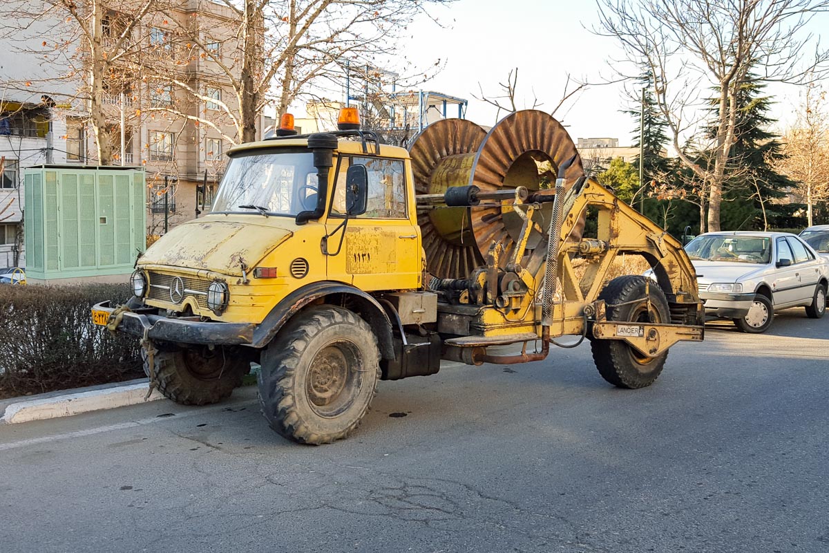 Иран, № 35 E 338 23 — Mercedes-Benz Unimog (общ.м)