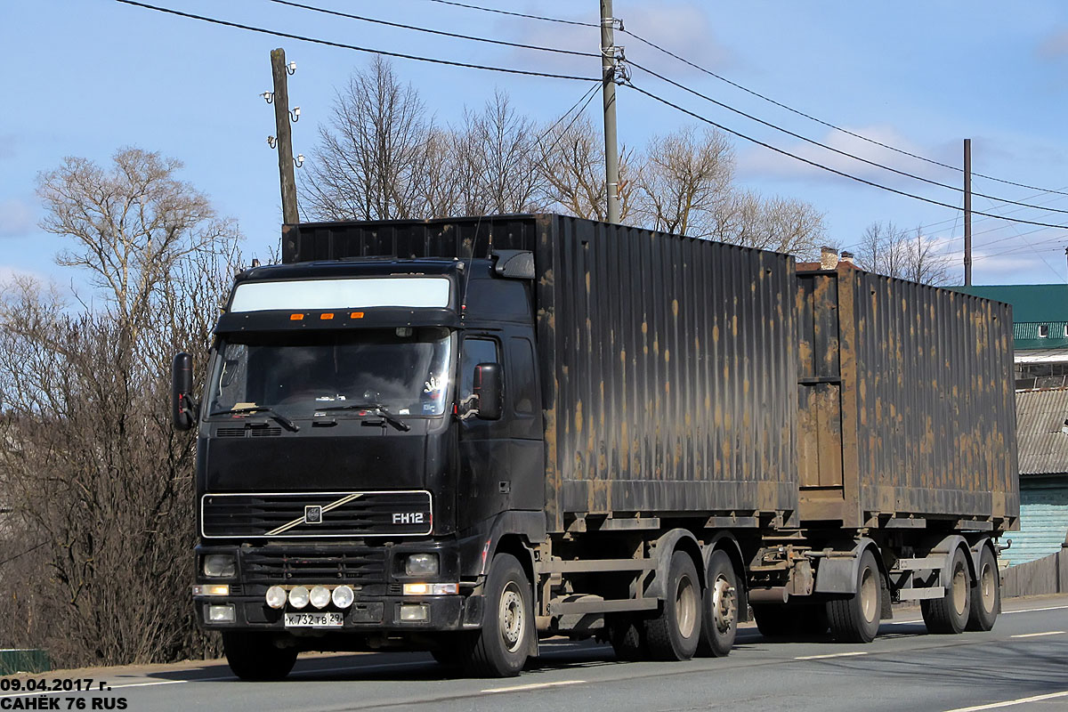 Архангельская область, № К 732 ТВ 29 — Volvo ('1993) FH-Series