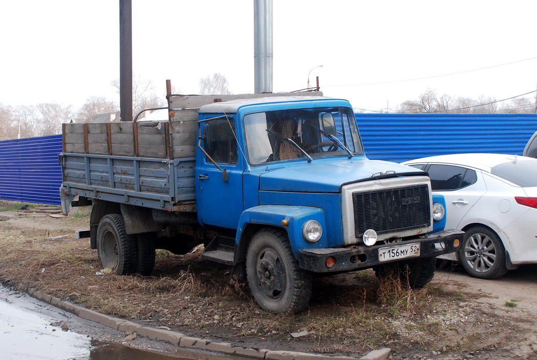 Нижегородская область, № Т 156 МУ 52 — ГАЗ-3307