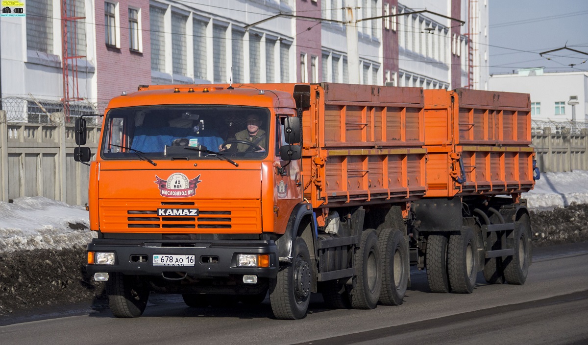 Восточно-Казахстанская область, № 678 AO 16 — КамАЗ-53215-15 [53215R]