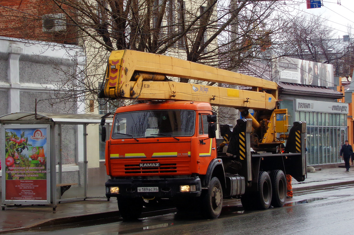 Саратовская область, № Х 189 ВС 64 — КамАЗ-65115 (общая модель)