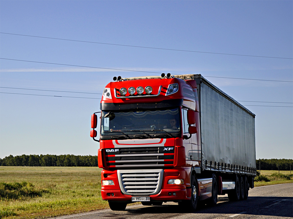 Владимирская область, № М 190 НС 33 — DAF XF105 FT