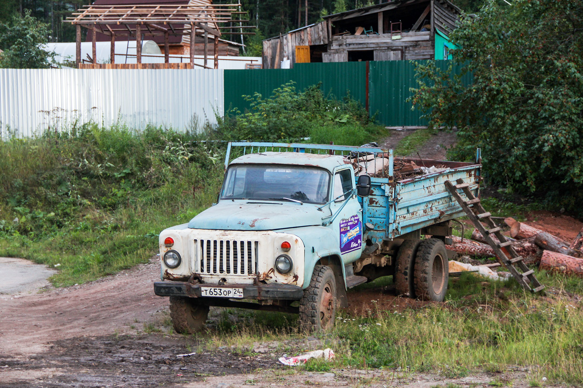 Красноярский край, № Т 653 ОР 24 — ГАЗ-53-14, ГАЗ-53-14-01