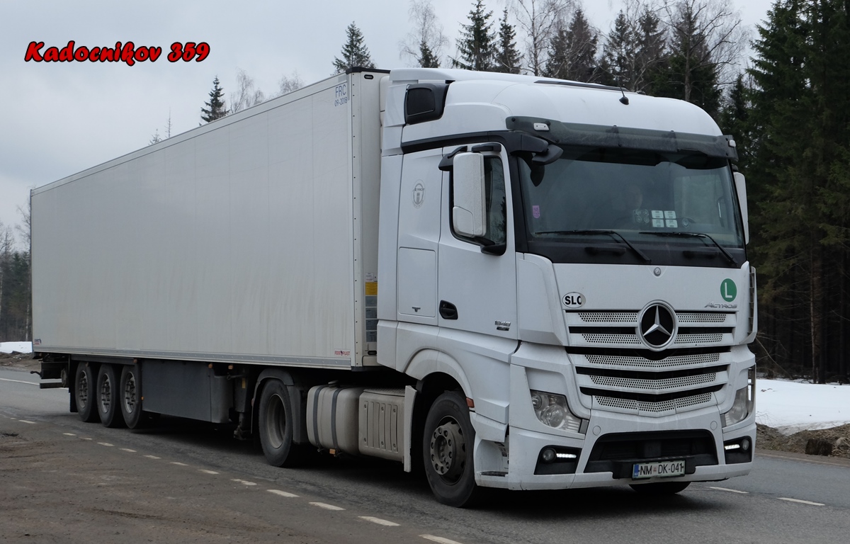 Словения, № NM DK-041 — Mercedes-Benz Actros ('2011) 1840