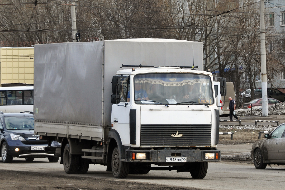 Курганская область, № О 913 МВ 56 — МАЗ-437041 "Зубрёнок"