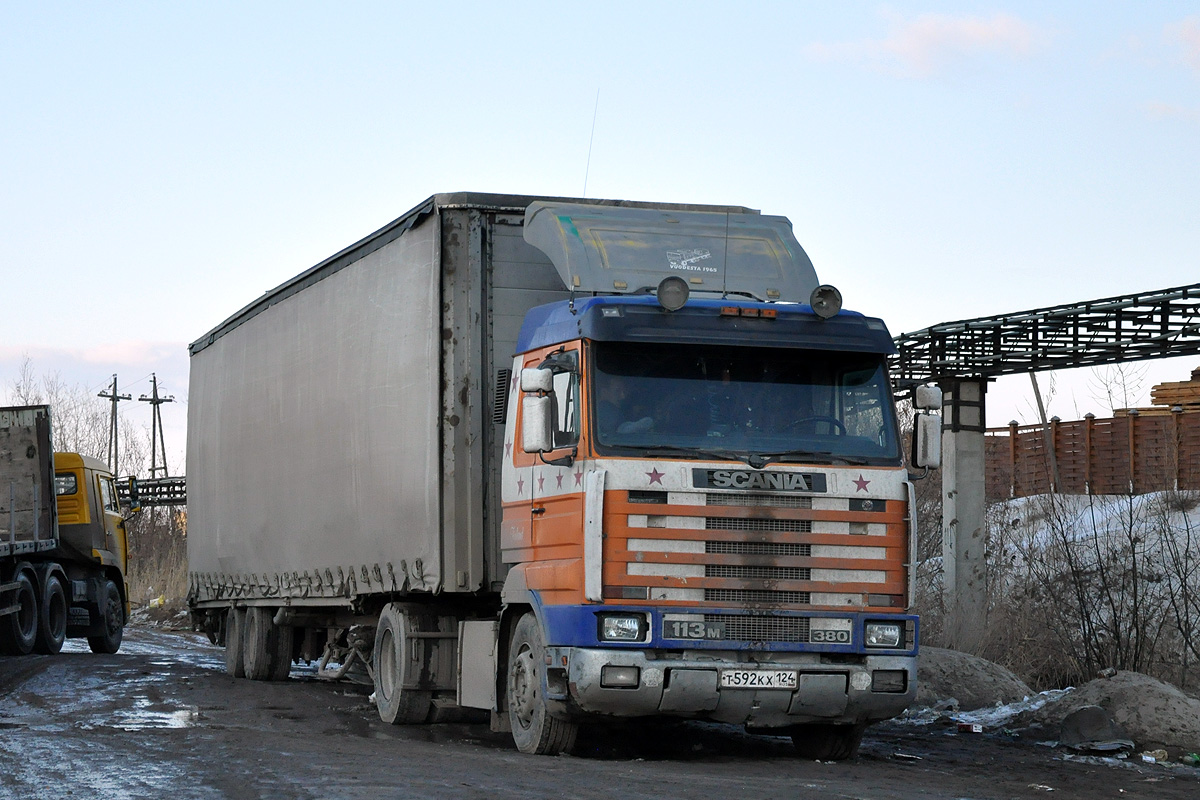 Красноярский край, № Т 592 КХ 124 — Scania (III) R113M