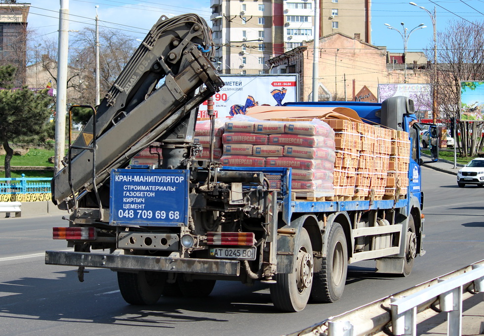 Одесская область, № АТ 0245 ВО — Mercedes-Benz Axor 2528