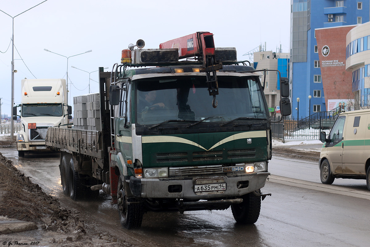 Саха (Якутия), № А 635 РМ 14 — Nissan Diesel Big Thumb