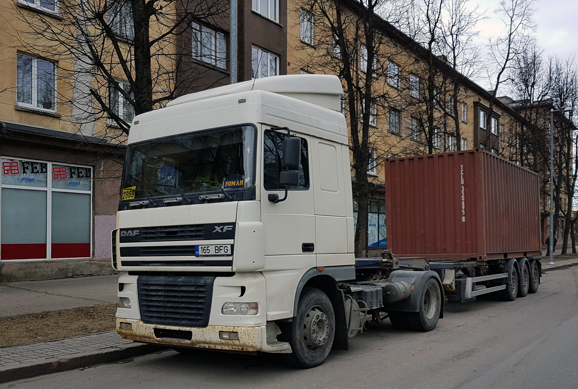 Эстония, № 165 BFG — DAF XF95 FT