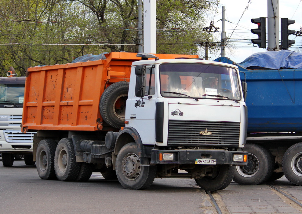 Одесская область, № ВН 6248 СМ — МАЗ-551605