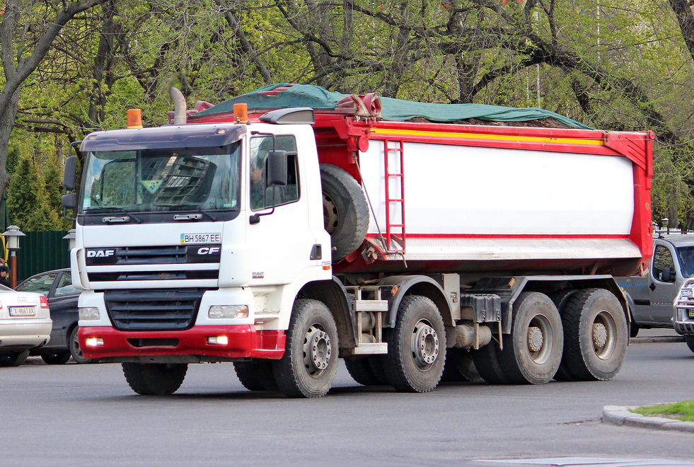 Одесская область, № ВН 5867 ЕЕ — DAF CF85 FAD