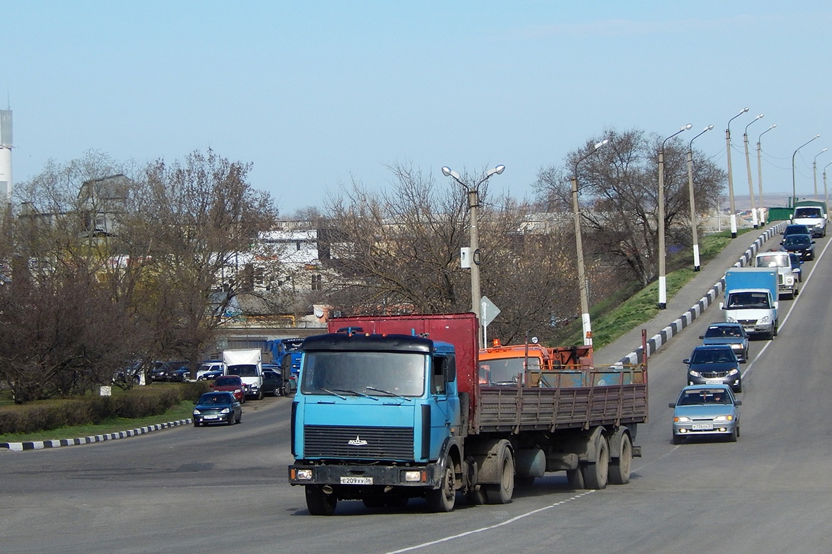 Воронежская область, № Е 209 УУ 36 — МАЗ-54323