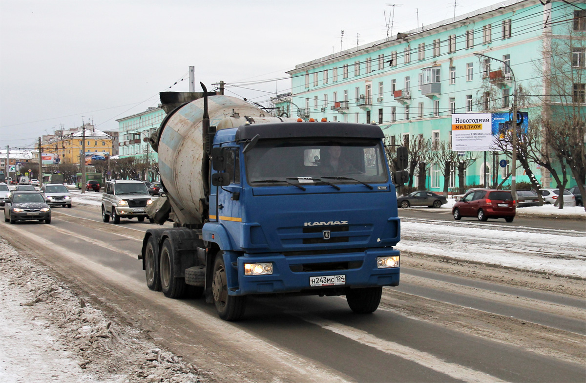 Красноярский край, № Н 243 МС 124 — КамАЗ-65116-N3