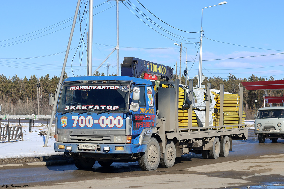 Саха (Якутия), № Т 655 ЕХ 14 — Mitsubishi Fuso The Great