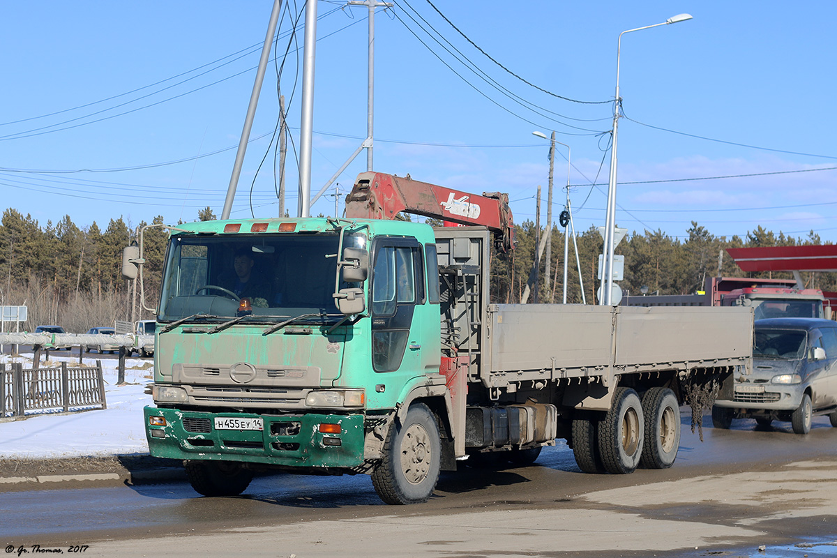 Саха (Якутия), № Н 455 ЕУ 14 — Hino Profia