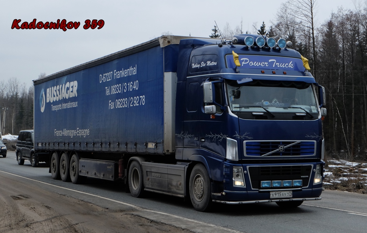 Ленинградская область, № Х 915 АХ 47 — Volvo ('2002) FH16.610