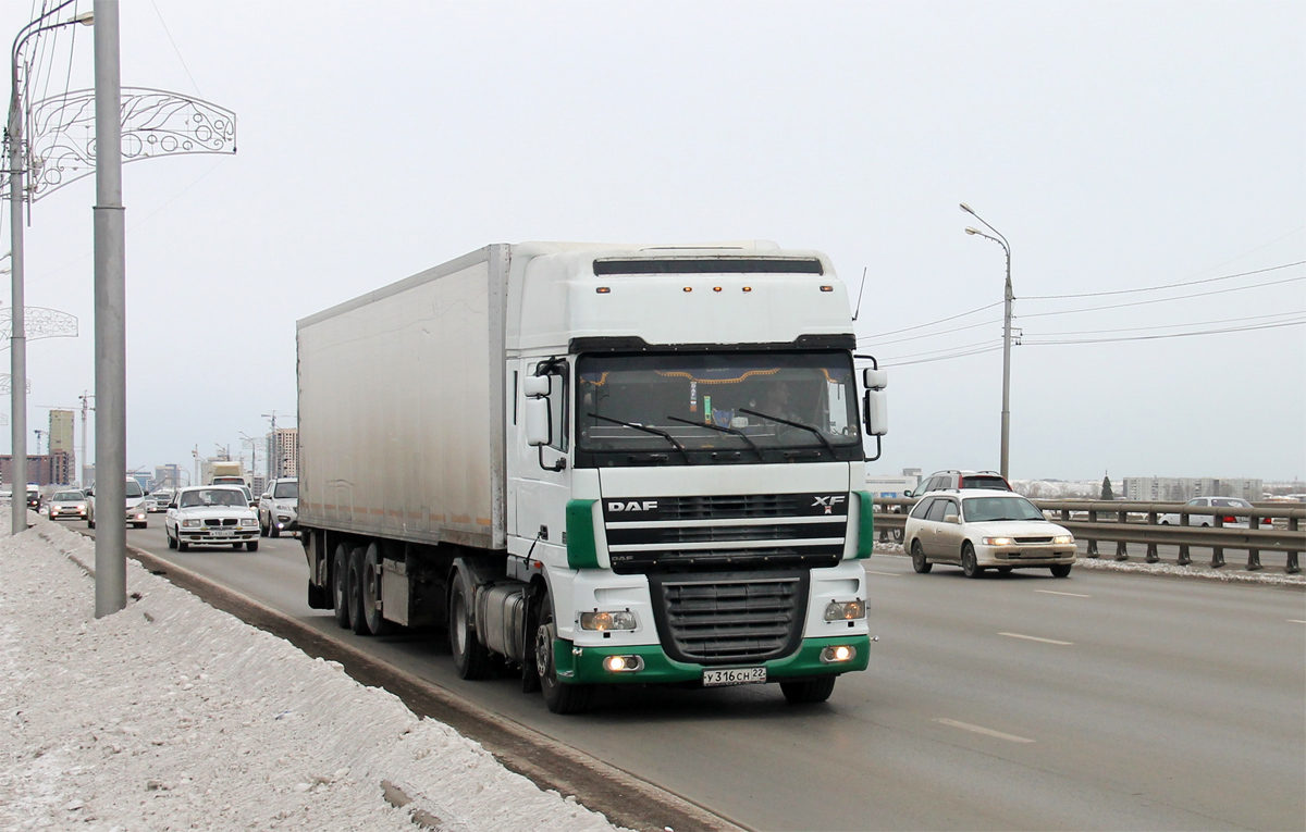 Алтайский край, № У 316 СН 22 — DAF XF95 FT