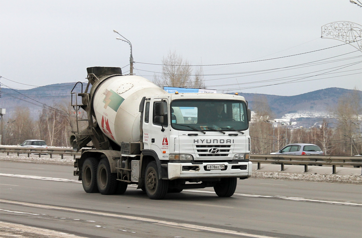 Красноярский край, № Х 878 ВО 124 — Hyundai Super Truck HD270