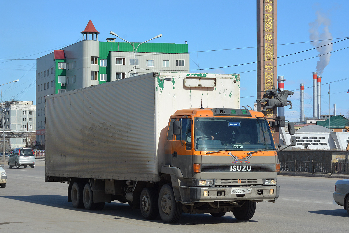 Саха (Якутия), № М 686 МА 14 — Isuzu (общая модель)