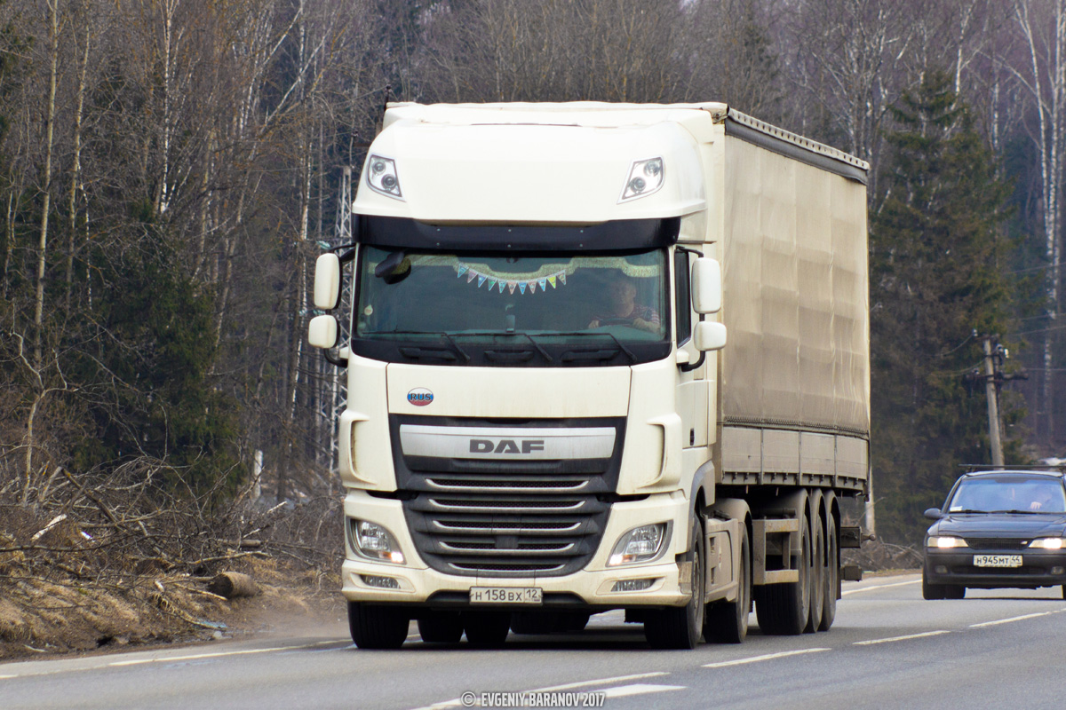 Марий Эл, № Н 158 ВХ 12 — DAF XF Euro6 FT