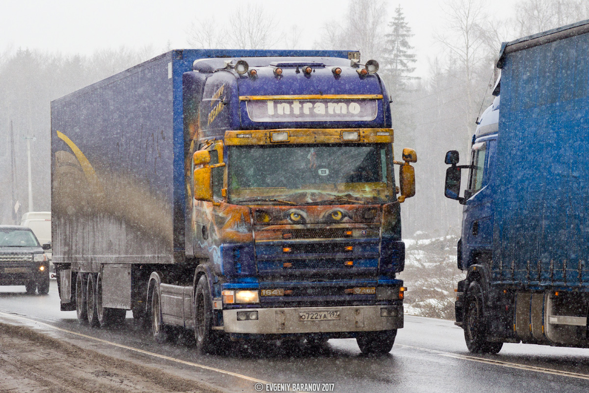 Москва, № О 722 УА 197 — Scania ('1996) R164L