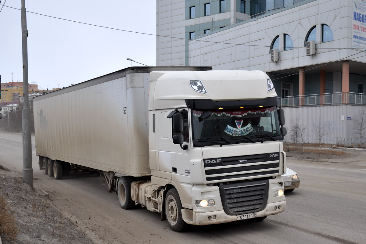 Санкт-Петербург, № Т 031 ТТ 178 — DAF XF105 FT