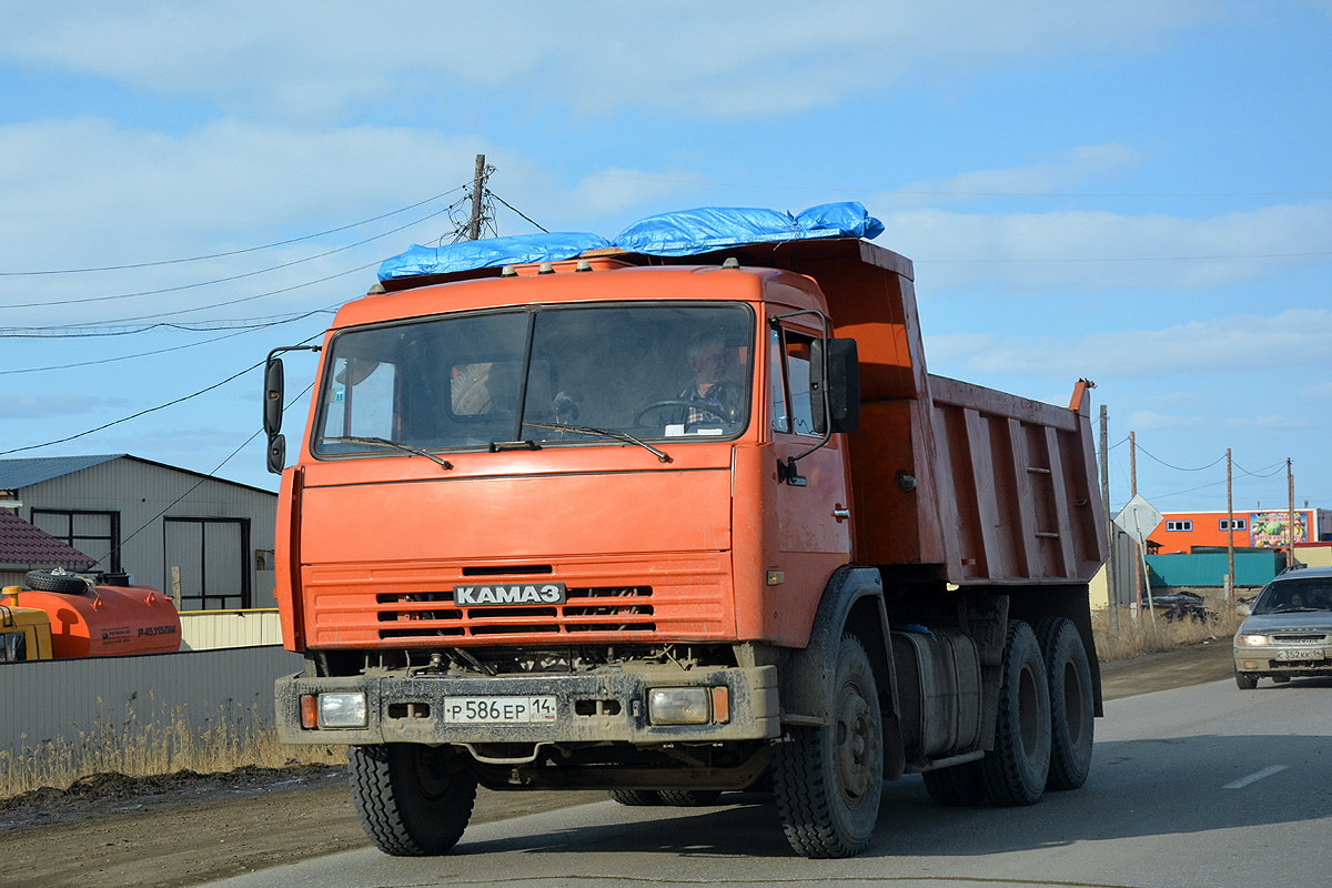 Саха (Якутия), № Р 586 ЕР 14 — КамАЗ-65115 (общая модель)