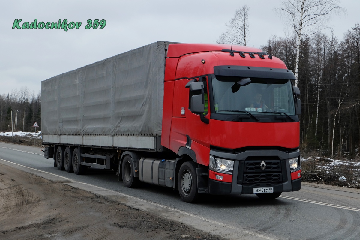 Калужская область, № О 046 ЕС 40 — Renault T-Series ('2013)