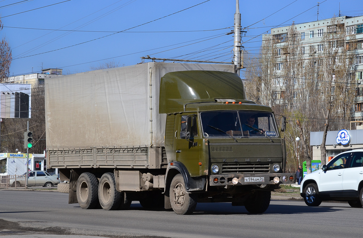 Волгоградская область, № Х 594 АМ 34 — КамАЗ-53212