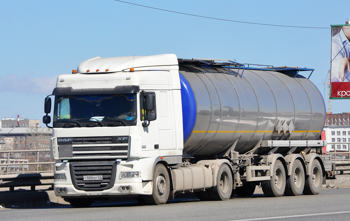 Алтайский край, № Т 888 МУ 22 — DAF XF105 FT